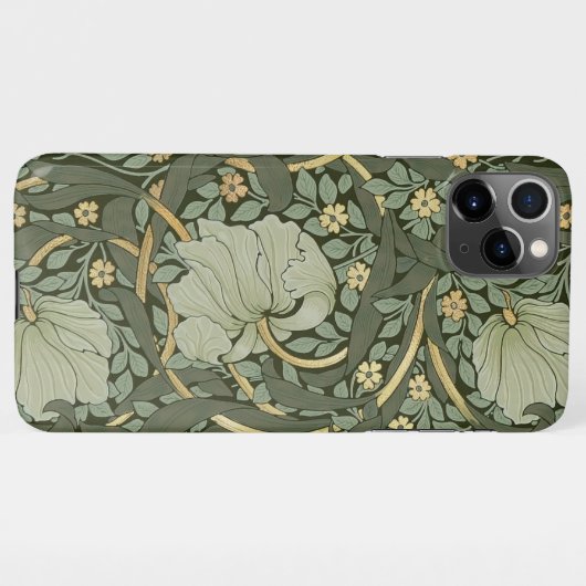 William Morris Pimpernel  Pattern iPhone Ca iPhone Hoesje (Achterkant horizontaal)