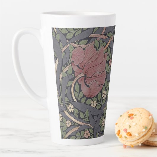 William Morris Pimpernel Pattern Latte Mok (In situ)