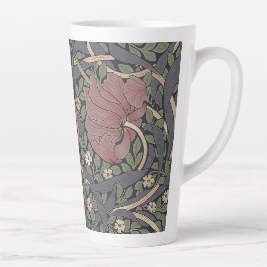 William Morris Pimpernel Pattern Latte Mok (Rechts)