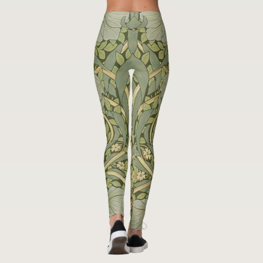 William Morris Pimpernel  Pattern Leggings (Achterkant)
