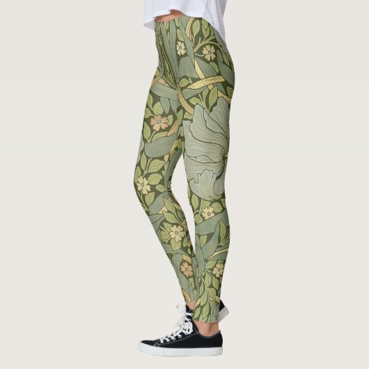 William Morris Pimpernel  Pattern Leggings (Links)