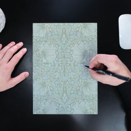 William Morris Pimpernel Pattern  Lined Briefhoofd