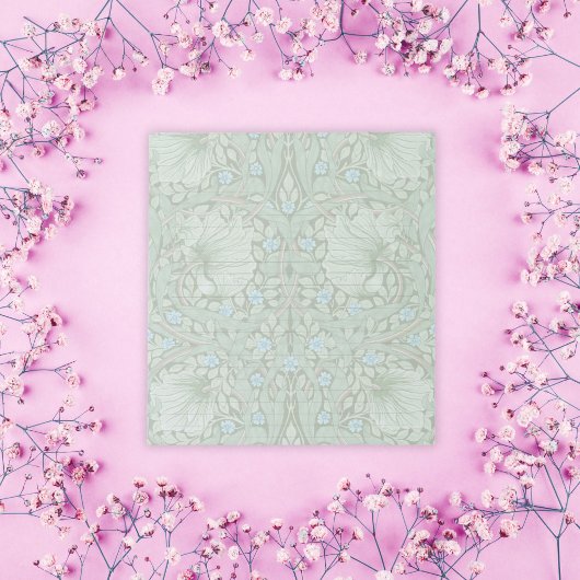 William Morris Pimpernel Pattern  Lined Notitieblok