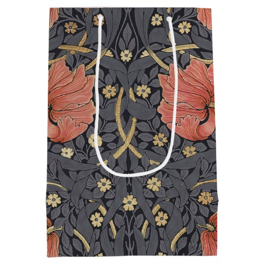 William Morris Pimpernel Pattern Medium Gi Cadeauzakje (Achterkant)