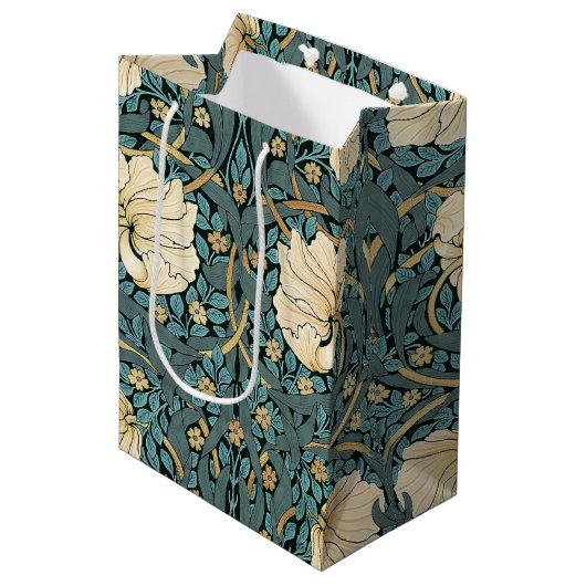 William Morris Pimpernel  Pattern Medium Gi Cadeauzakje (Voorkant Gekanteld)