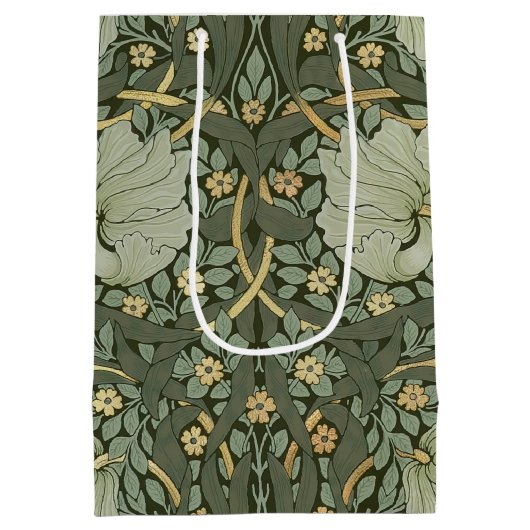 William Morris Pimpernel  Pattern Medium Gi Cadeauzakje (Achterkant)