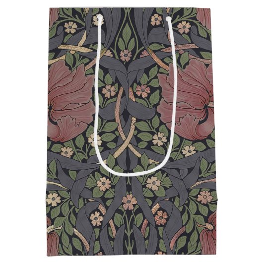 William Morris Pimpernel  Pattern Medium Gi Cadeauzakje (Achterkant)