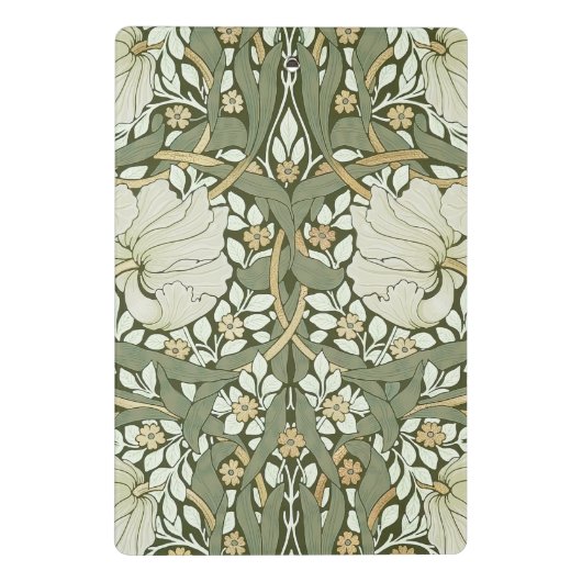 William Morris Pimpernel  Pattern Mini Klembord (Achterkant)