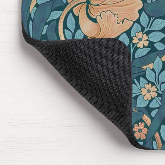 William Morris Pimpernel  Pattern Muismat (Hoek)