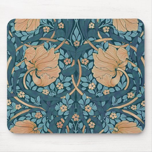 William Morris Pimpernel  Pattern Muismat (Voorkant)