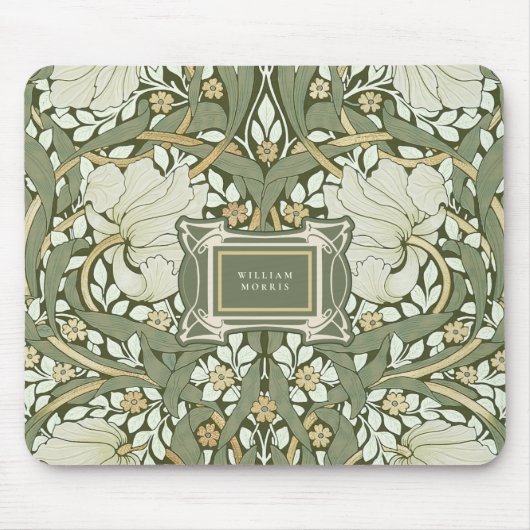 William Morris Pimpernel  Pattern Muismat (Voorkant)