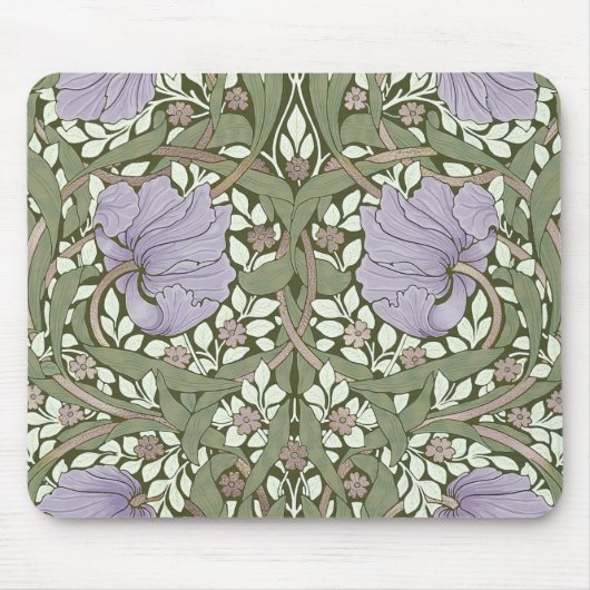 William Morris Pimpernel  Pattern Muismat (Voorkant)