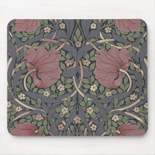 William Morris Pimpernel  Pattern Muismat (Voorkant)