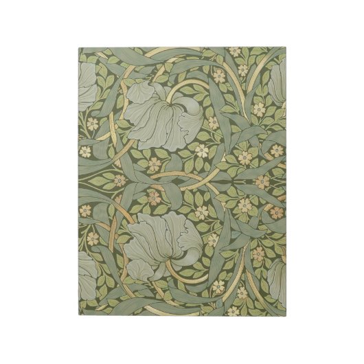 William Morris Pimpernel  Pattern Notitieblok (Linkerzijde)