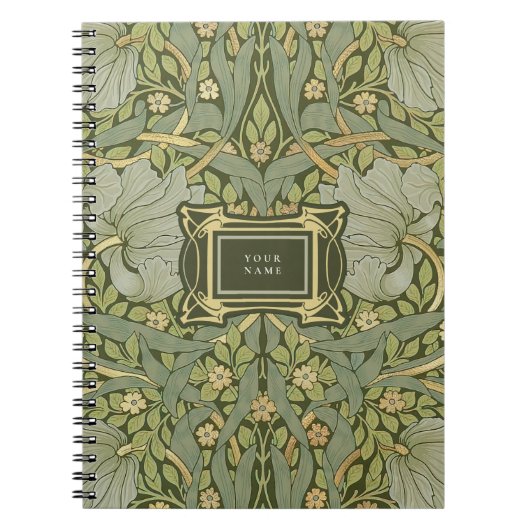 William Morris Pimpernel Pattern Notitieboek (Voorkant)
