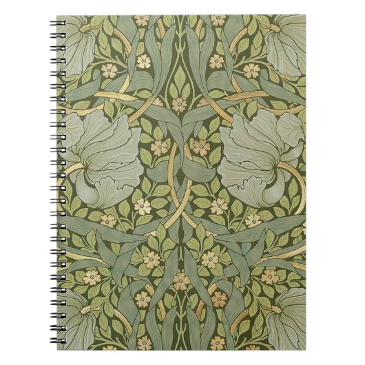 William Morris Pimpernel Pattern Notitieboek (Voorkant)