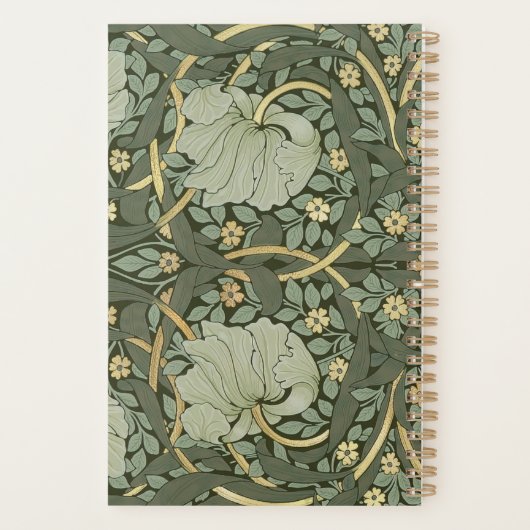 William Morris Pimpernel  Pattern Planner (Achterkant)