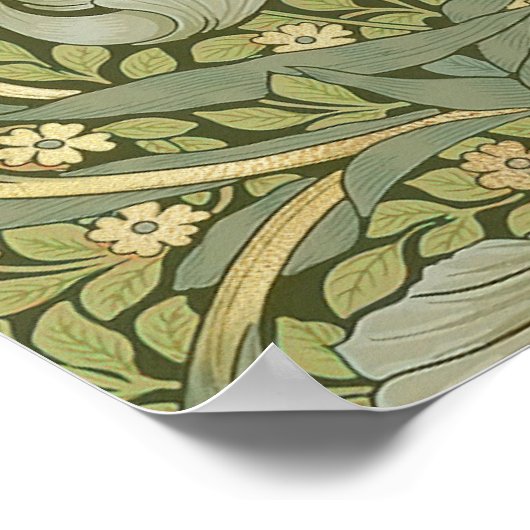 William Morris Pimpernel  Pattern Poster (Hoek)