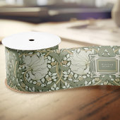 William Morris Pimpernel Pattern Satijnen Lint