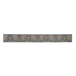 William Morris Pimpernel  Pattern Satin Rib Satijnen Lint