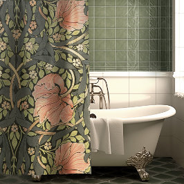 William Morris Pimpernel  Pattern Shower Cu Douchegordijn