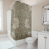 William Morris Pimpernel  Pattern Shower Cu Douchegordijn (In situ)