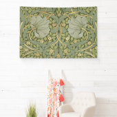 William Morris Pimpernel  Pattern Spandoek (Insitu)