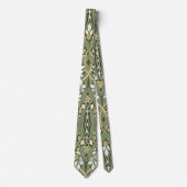 William Morris Pimpernel Pattern Stropdas (Voorkant)