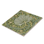 William Morris Pimpernel  Pattern Tegeltje (Zijkant)