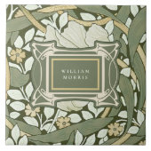 William Morris Pimpernel  Pattern Tegeltje (Voorkant)