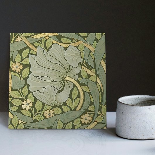 William Morris Pimpernel  Pattern Tegeltje