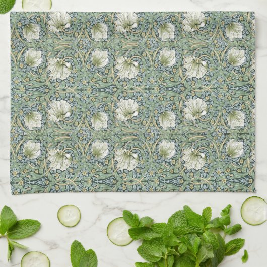 William Morris Pimpernel Pattern Theedoek (Gevouwen)