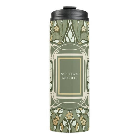 William Morris Pimpernel  Pattern Thermosbeker (Voorkant)