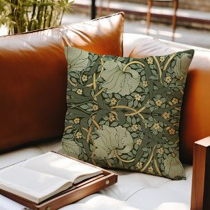 William Morris Pimpernel  Pattern Throw Pil Kussen