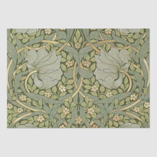 William Morris Pimpernel Pattern Tissuepapier (Voorkant)