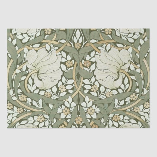 William Morris Pimpernel  Pattern Tissuepapier (Voorkant)