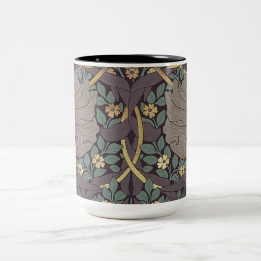 William Morris Pimpernel Pattern Two-Tone Tweekleurige Koffiemok (Center)