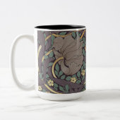 William Morris Pimpernel Pattern Two-Tone Tweekleurige Koffiemok (Links)