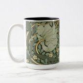 William Morris Pimpernel  Pattern Two-Tone Tweekleurige Koffiemok (Links)