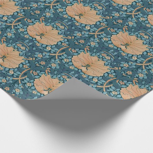 William Morris Pimpernel  Pattern Wrapping Cadeaupapier (Hoek)
