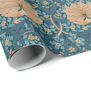 William Morris Pimpernel Pattern Wrapping Cadeaupapier