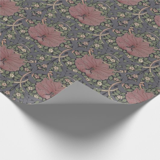 William Morris Pimpernel  Pattern Wrapping Cadeaupapier (Hoek)