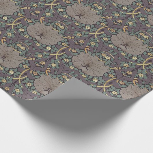 William Morris Pimpernel  Pattern Wrapping Cadeaupapier (Hoek)