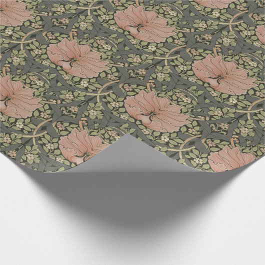 William Morris Pimpernel  Pattern Wrapping Cadeaupapier (Hoek)