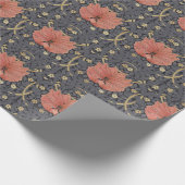 William Morris Pimpernel  Pattern Wrapping Cadeaupapier (Hoek)