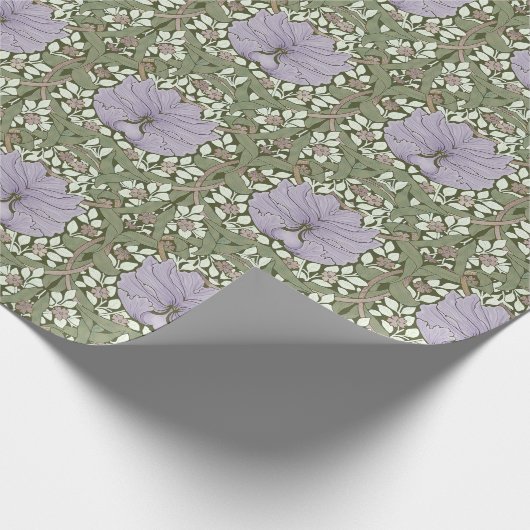 William Morris Pimpernel  Pattern Wrapping Cadeaupapier (Hoek)