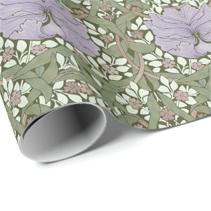 William Morris Pimpernel  Pattern Wrapping Cadeaupapier