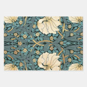 William Morris Pimpernel Pattern Wrapping Inpakpapier Vel (Voorkant 2)