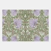 William Morris Pimpernel  Pattern Wrapping Inpakpapier Vel (Voorkant)