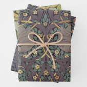 William Morris Pimpernel  Pattern Wrapping Inpakpapier Vel (In situ)